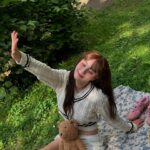 Jung Hye-sung Instagram - 📸~ing🤍🩵🤍
