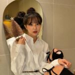 Jung Hye-sung Instagram - 크리스마스가 다가와요 다들 넘어지지않게(?) 조심😉🎶