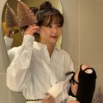 Jung Hye-sung Instagram - 크리스마스가 다가와요 다들 넘어지지않게(?) 조심😉🎶