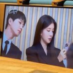 Jung In-sun Instagram - #너의_밤이_되어줄게 🌙 제작발표회도 잘 마쳤어요👾 이제 곧 11월 7일, 윤주•선주로 만나러 갈게요- 함께 달려줘서 고마운 식구들, 조금만 더 함께 달려주어요👩🏻‍🤝‍👩🏼👫🏻👨🏼‍🤝‍👨🏻