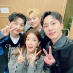 Jung In-sun Instagram - #너의밤이되어줄게 컬투쇼 나들이👫🏻👨🏼‍🤝‍👨🏻 . 곧 만나요🙋🏻‍♀️ 우리 다음엔 다같이 함께해-🌝