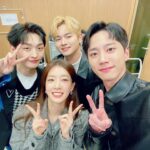 Jung In-sun Instagram - #너의밤이되어줄게 컬투쇼 나들이👫🏻👨🏼‍🤝‍👨🏻 . 곧 만나요🙋🏻‍♀️ 우리 다음엔 다같이 함께해-🌝