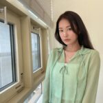 Jung Yoo-jin Instagram - 행복한 주말 보내세요💚 #haveagoodweekend 🤍