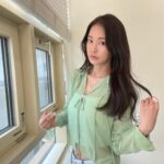Jung Yoo-jin Instagram - 행복한 주말 보내세요💚 #haveagoodweekend 🤍