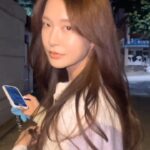 Jung Yoo-jin Instagram – 밤마실♥️