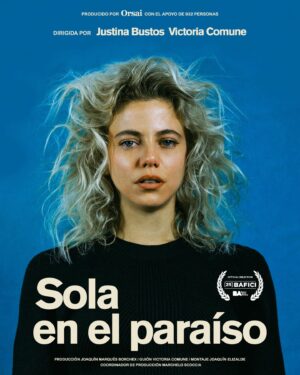 Justina Bustos Instagram - 3 años y 5 meses de quedarme varada en una isla del Océano Índico. Este mes de abril el día 20 y 23 voy a estar compartiendo mi documental “Sola en el paraíso” en el festival BAFICI. Opera prima que dirigí junto a @vikicomu y producimos junto @comunidad.orsai @casciari @joaco_mborchex @javierfurgang . Que emoción poder compartir esta historia.

En el docu actuamos con: @mariano.saborido @moseinconora @camilosicamilo 

Gracias los 938 socios productores que apostaron al documental (los espero en las salas) 
Gracias infinitas a toda mi familia, amigos, gente por acompañarme en este proceso.

@monigdi te agradezco infinitamente por todo. 

 LAS ENTRADAS SALEN A LA VENTA MAÑANA, MARTES 9 de abril. (Mañana subo el link)
