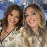 Justina Machado Instagram - Press day in New York with my fabulous friend and Director @elisabethrohm #dynamicduo Catch our movie with the beautiful @skylersamuels #SwitchedBeforeBirth Oct 23rd on @lifetimetv Makeup by the beautiful @meredithbaraf Hair by the incredible Australian @samleonardihair
