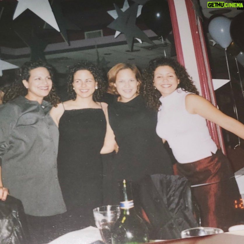 Justina Machado - 11.3K Likes - Feeling nostalgic missing my family . My three cousins that have always been like my sisters . The Rua women .. love you ladies and can’t wait to see you all back in Chicago . NYE 1999 ❤️❤️❤️❤️🇵🇷🇵🇷🇵🇷