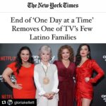 Justina Machado Instagram – #Repost @gloriakellett 
・・・
Sincerely hope we opened doors for change!  So do I hermana  Happy Friday mi Gente #representationmatters