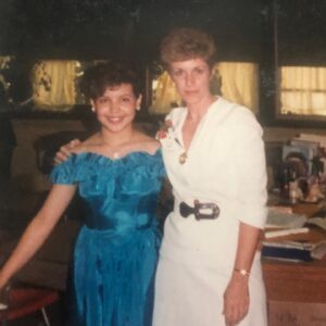 Justina Machado Instagram - Yesterday on @dancingabc they surprised me by finding one of the most important teachers I ever had . Ms. Madison encouraged me and believed in me . I have many teachers in my family I love teachers . Thank you to every teacher out there . You are incredible , sometimes you’re the first friend a child has . I know it’s difficult right now and you are so appreciated . Thank you Ms. Madison and thank you #franklinfineartscenter for everything . Happy Tuesday mi Gente and don’t forget to VOTE in this election . #Vote #Vote #Vote