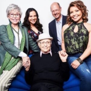 Justina Machado Instagram - Happy 99th Birthday to the Man the Legend the GOAT @thenormanlear te quiero te adoro te admiro .. #familiaparasiempre God bless you my dear friend . Love you ♥️♥️