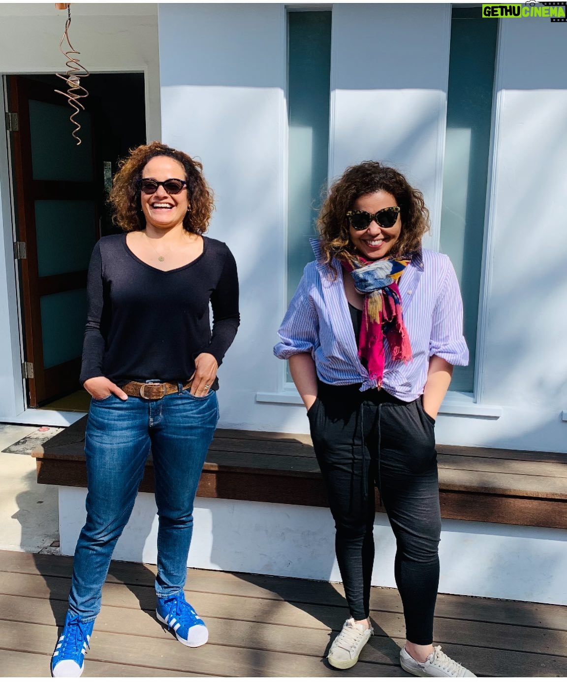 Justina Machado - 20.1K Likes - I just love this pic and @itisijudyreyes1 . I feel like we should make this 🎥. Happy Thursday mi Gente ♥️♥️ Photo cred @1912forgmoney