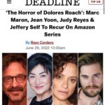 Justina Machado Instagram – Keeps getting better and better!! In great company 🔥🔥 #HorrorofDoloresRoach