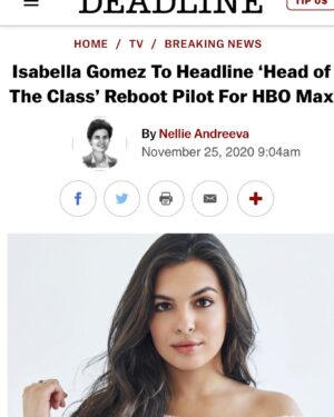 Justina Machado Instagram - This is everything . I love you @isabella.gomez and I know you will be the beacon of light on that set . It starts from the top ..show them all the love and you can’t go wrong . Te adoro .#proudtvmami