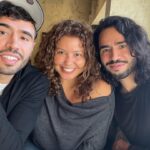 Justina Machado Instagram – Home for the holidays. My brothers ♥️♥️ Happy Thanksgiving🍁🍁🍁 #Chicago #Twins
