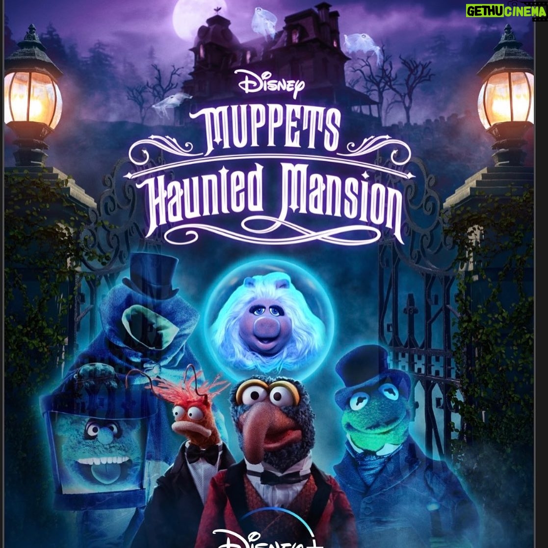 Justina Machado - 8.3K Likes - Childhood dream . I love the @themuppets ♥️♥️ #MuppetsHauntedMansion Oct. 8 @disneyplus Happy Thursday mi Gente