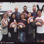 Justina Machado Instagram – Happy Pride!!!! 🌈 and happy Wednesday mi Gente❤️🧡💛💙💜