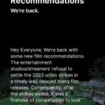 Justine Bateman Instagram - The #FilmClub newsletter is back. New film recommendations. Read and subscribe, link in bio.