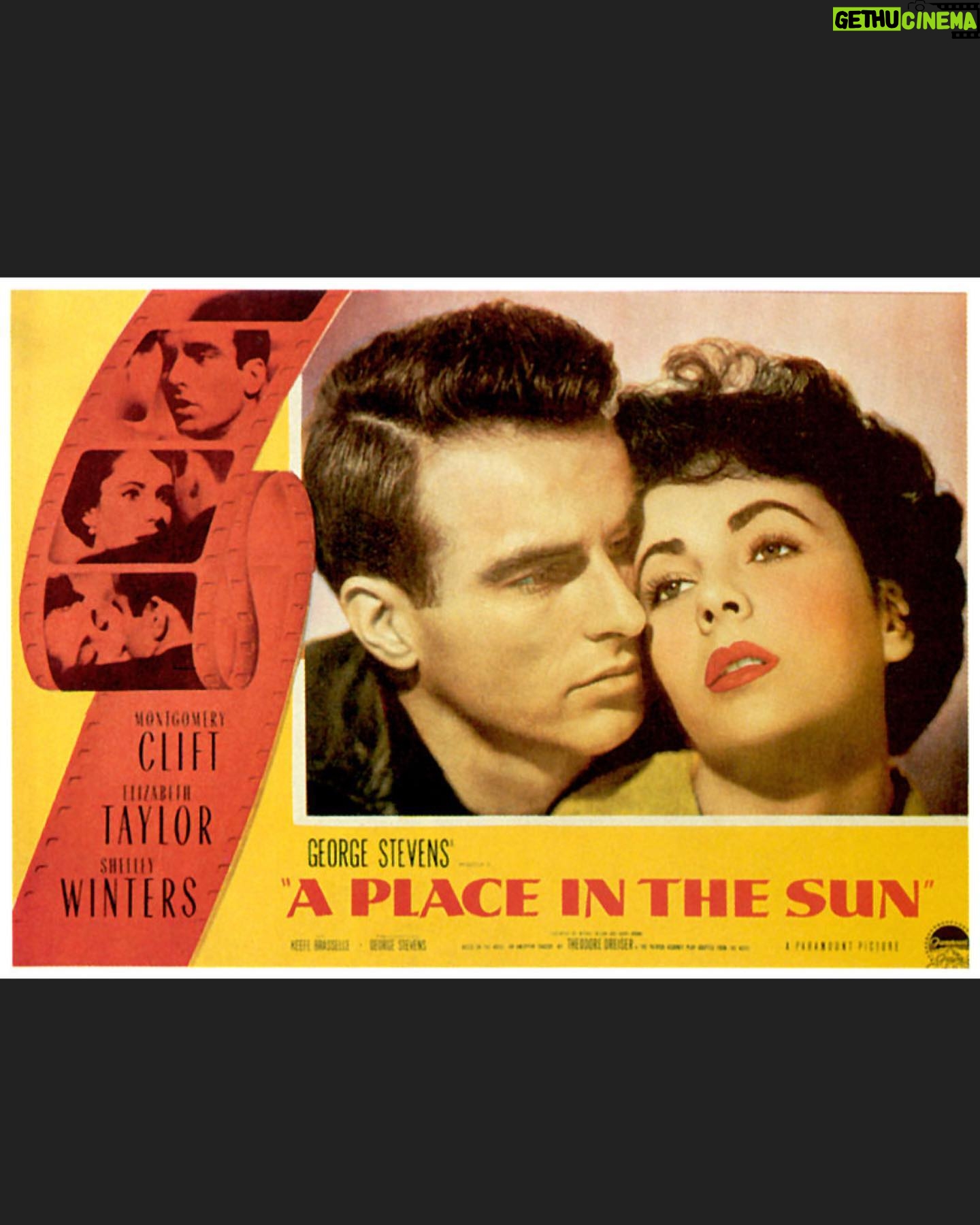 Justine Bateman Instagram - Next in #FilmClub is George Stevens’ A PLACE IN THE SUN (1951). Watch beforehand and come discuss on @Clubhouse Mon 2/15 4pPT. Link in bio.