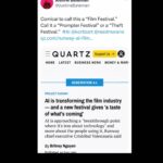 Justine Bateman Instagram - Runway’s 2024 AI “Film” Festival at Metrograph (Via @toastycakes) Cc: @reedmorano