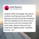Justine Bateman Instagram - Part 3. #SAG #AI