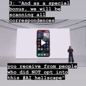 Justine Bateman Instagram - #AI #No