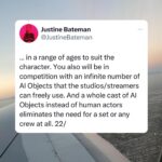 Justine Bateman Instagram - Part 3. #SAG #AI