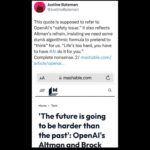 Justine Bateman Instagram - Think for yourself. The Tech Bros are lying to you.