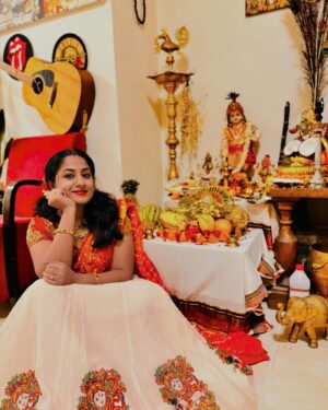 Jyothi Krishna Instagram - 🕉️🧿 

#happyvishu #vishucelebration #tamilnewyear #vishuindubai #jyothikrisha #keralagodsowncountry #kerala #keralafestival #traditional #india #indiafestival #dubailife #lifeindubai #tamil #tamilactress #malayalam #lifeofjosutty #actress #indiancinema
