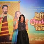 Jyotica Tangri Instagram - Some happy snaps from last night #JattNuchudailTakri ‘s special screening, it was so grand, sachhi Mumbai ch Punjab da swad aagaya ❤️