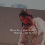 Jyotica Tangri Instagram - Holi special reel audio 🤭 Song- Mohe panghat pe Cover by @jyoticatangri Music- @jitulboromusic