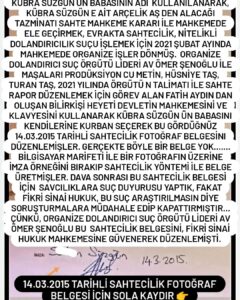 Kübra Süzgün Instagram -