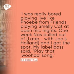 KT Tunstall Instagram - Tomorrow @kttunstall will receive the Ivor Novello award for Outstanding Song Collection with PRS for Music. We recently spoke to KT about her debut album turning 20, songwriting and the 'huge surprise' of winning an Ivor Novello Award.

Link In Bio to read it all

#TheIvors #KTTunstall #IWroteThat #PRSCommunity #songwriting