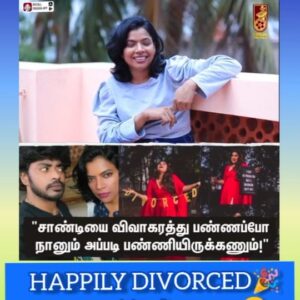 Kaajal Pasupathi Instagram - மாத்தி யோசி 🥳 Happily divorced nu Potu irukkalamae.... title 😊 
 .  Vaa sandyman namma oru pic poduvom😏 it's never too late ya😁🖤🫂

#happilydivorced #myInterview #vikatanyoutubechannel #friendsforeverchallenge