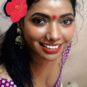 Kaajal Pasupathi Instagram - Toppa😂 #behindthescenes 

Mua : @elangeswari_official 
PC : @sensphotography_ 
Costume: @r2_bridalzstudio