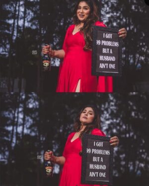 Kaajal Pasupathi Instagram - That's the spirit Babyma😁🖤🔥

#happilydivorced #peaceoverpain