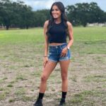 Kacy Catanzaro Instagram - Smiling like I’m not sweating in this Florida heat 😅