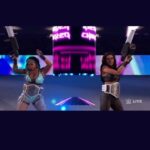 Kacy Catanzaro Instagram - I’m in a video game with my bestie … life is cool. 🙃 @kaydenwwe #2k23 #WWE #wwe2k23 #nxt #wwenxt #wwe2k #wrestling #katanachance #videogames #gamergirl #gamer #wweuniverse #nxtuniverse