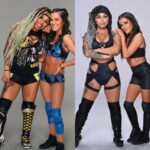Kacy Catanzaro Instagram - Then vs Now.. 4 years in the making.. My day one and my forever Tag Team Partner.. no matter the obstacles we always got each other 🖤 #tagteam #wrestling #bestfriends