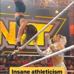 Kacy Catanzaro Instagram - @katana_wwe pulled out this impressive move last week on #WWENXT 😳