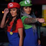 Kacy Catanzaro Instagram - Mamma Mia! 👊🏼⭐️ #HappyHalloween #Mario #mariobros #supermario #supermariobros #wwe #wweraw #mondaynightraw #halloween #costume