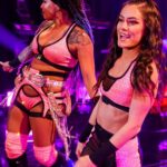 Kacy Catanzaro Instagram - The party’s here 🎉 @kaydenwwe 📸: @hkeatonwrestling #nxt #wwe