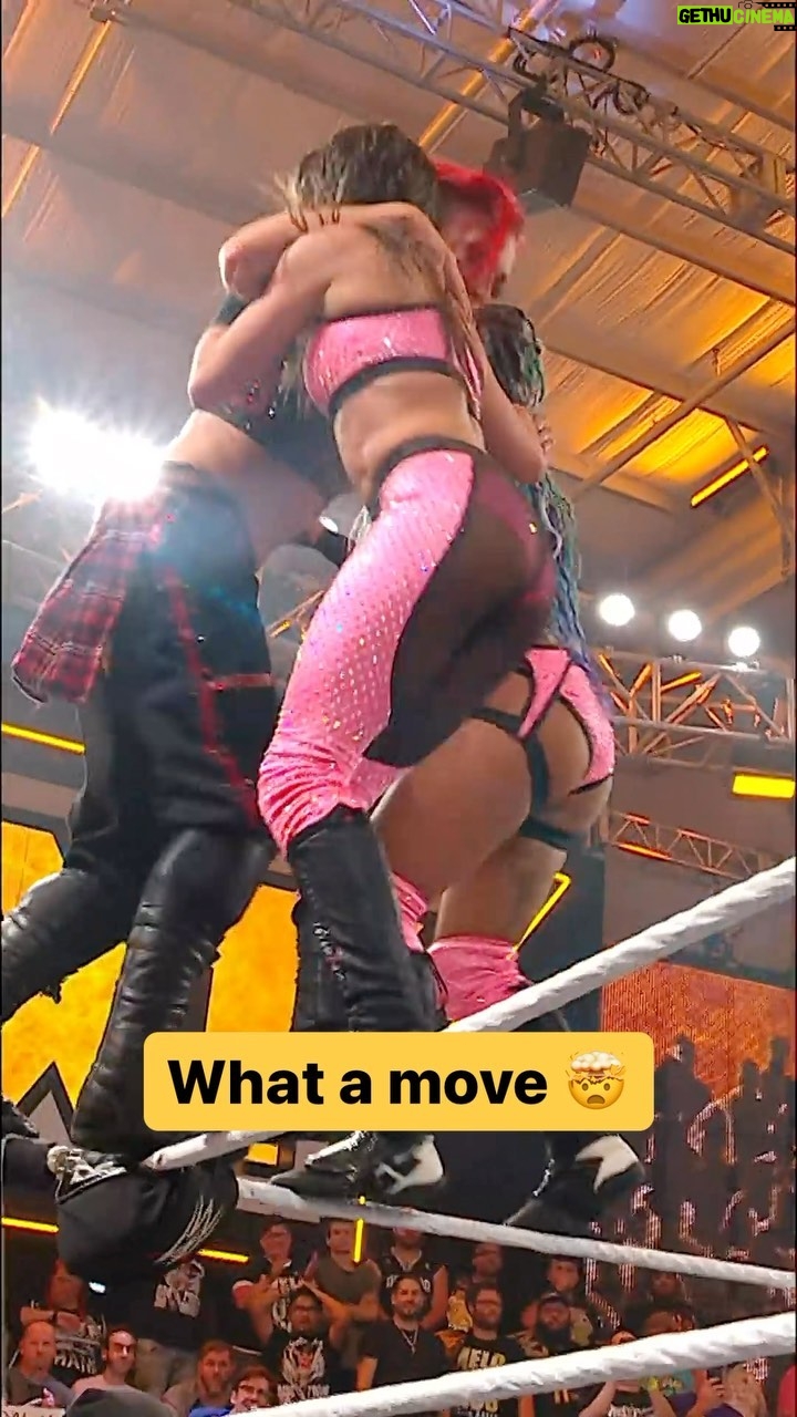 Kacy Catanzaro Instagram - @kaydenwwe and @katana_wwe were in their bag with this one 😮💨 #WWENXT