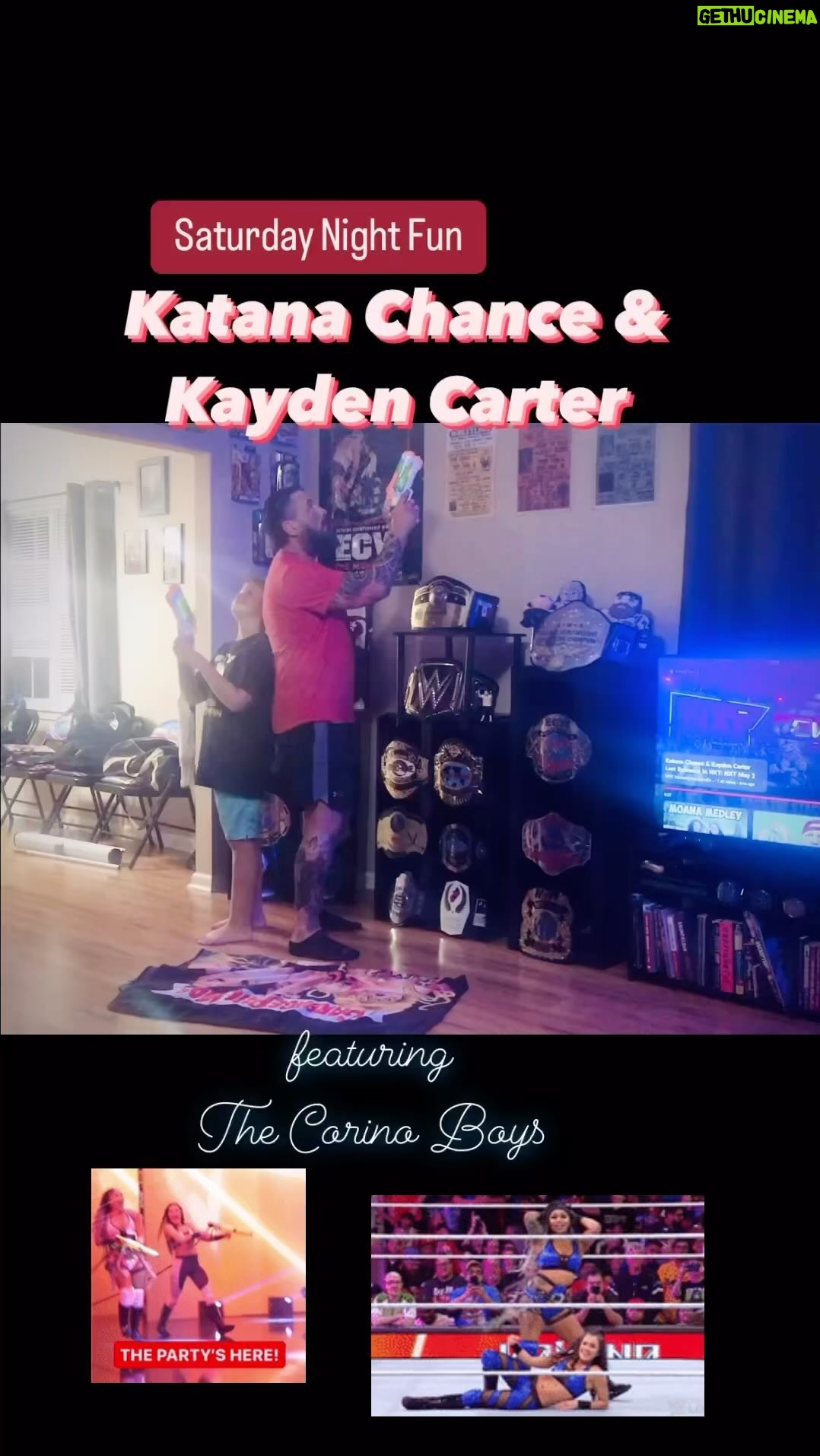 Kacy Catanzaro Instagram - Literally the best thing I have seen all day that you guys for making our night @kingcorino