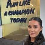 Kacy Catanzaro Instagram - Play like a champion 🥇 @notredame #notredame @wwe @wwerecruit #wwe #wwerecruit