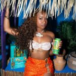 Kaelyn Kastle Instagram - I bring the vibes 💚🧚🏾‍♀️ 📸 @good.kingx