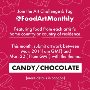 Kailene Falls Instagram - Studio Ghibli: Sakuma Drops (From Grave of the Fireflies)
スタジオジブリ: サクマドロップス（火垂るの墓より）

FOOD ART MONTHLY CHALLENGE: Candy/Chocolate from Your Country (Rules Below)

I’ve been wanting to paint realistic food from a variety of movies by the Japanese animation studio “Studio Ghibli.” These are the Sakuma Drops candy from the film “Grave of the Fireflies,” which follows two orphans in Japan after WWII. It is absolutely the saddest movie I’ve ever watched, but it’s such an important film that I think everyone should watch it at least once. The interaction between the characters and these candies always stuck in my head, and when I rewatched it, I realized that these candies play a very symbolic role across the whole film. I first watched the movie in high school, but I watched it again last night before posting it… and needed so many tissues. 

Originally made in 1908, Sakuma drops are only sold in bags now, but they used to be sold in cans. Ghibli released the can design from the film, and I managed to buy it in an online auction for this artwork. Hopefully I can create more Ghibli-themed artwork this year!

結構前から、ジブリ映画の食べ物をリアルタッチで描きたくて、こちらが1枚目になります。「火垂るの墓」で登場するサクマドロップスです。人生でみた映画の中で最も悲しい映画でしたが、みんな一度見るべきだと思います。高校生の時に初めて観たのですが、ドロップスのシーンがとても印象に残って、改めて観た時、ドロップはシンボルとして何回も出てきて意味深いですね。投稿する前にもう一度映画を観ることにしましたが、やっぱり合泣きでしたね。

1908年に販売が始まったサクマドロップスは今缶入りの販売が終わっているようですが、メルカリで映画の時に出したドロップス缶を見つけて、この絵のために購入しました。今年、他のジブリの作品を作れるように！

FOOD ART MONTHLY CHALLENGE: Candy/Chocolate from Your Country
🇺🇸🇮🇳🇪🇪🇹🇭🇹🇼🇬🇧🇻🇳🇯🇵🇲🇴🇮🇩

◆Challenge Rules◆

1. Submit a CANDY/CHOCOLATE illustration from your home country or country of residence between 3/20 11:00 and 3/22 11:00 GMT.

2. Tag @foodartmonthly ON THE IMAGE, use the hashtag #foodartmonthly when posting, and mention your country and food name.

3. Include the rules slide (Slide 7 in this post)

4. Check posts tagging @foodartmonthly and share at least 3 of your favorite submissions to your IG stories!

Featured Host Artists

① 🇺🇸 @itadaki_yasu- USA
② 🇮🇳 @pavankapoor21art - India
③ 🇪🇪 @katariinapurru - Estonia
④ 🇹🇭 @vanont - Thailand
⑤ 🇹🇼 @beta_painting - Taiwan 
⑥ 🇬🇧 @abbeyandbear - UK
⑦ 🇻🇳 @phanh_phanh_0717 - Viet