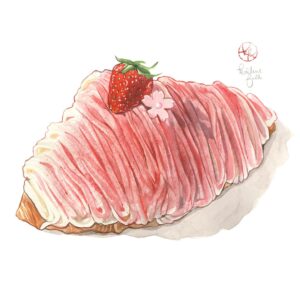 Kailene Falls Instagram - 🌸🌸Sakura Collection🌸🌸
🌸🌸さくらコレクション🌸🌸

I can’t believe spring is already here! We’re starting to see the beginnings of the cherry blossoms here in Tokyo, and sakura-themed sweets have begun! I have a few I plan to paint this year, and you can expect another sakura collector or two this year, since I’ve painted so many cherry blossom desserts in the past! Which would you most like to try?

② Sakura Cakes 桜のケーキ
③ Sakura Mochi 桜もち
④ Sakura Eclair 桜のエクレア
⑤ Sakura Parfait 桜パフェ
⑥ Sakura Tea   Yokan 桜茶 羊羹
⑦ Sakura Frappuccino 桜フラペチーノ
⑧ Sakura Donut 桜ドーナツ
⑨ Sakura Croissant 桜クロワッサン

もう春って感じの日が増えてますね！東京だと桜の蕾をところどころ見かけるよううになって、季節限定の桜スイーツも始まっていますね。今年も桜テーマで数枚を描く予定だけど、とりあえず以前描いたものを集めてコレクションにしました！今まで桜テーマで２０枚近く描いているので、今年も桜コレクション数枚も投稿の予定です。この中で一番食べたいのがどれでしょうか？