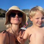 Kaitlin Doubleday Instagram - Last week before “big boy” school. Thank heaven for you Franklin - and friends - and the water - and the sun - and sand crabs - and summer.