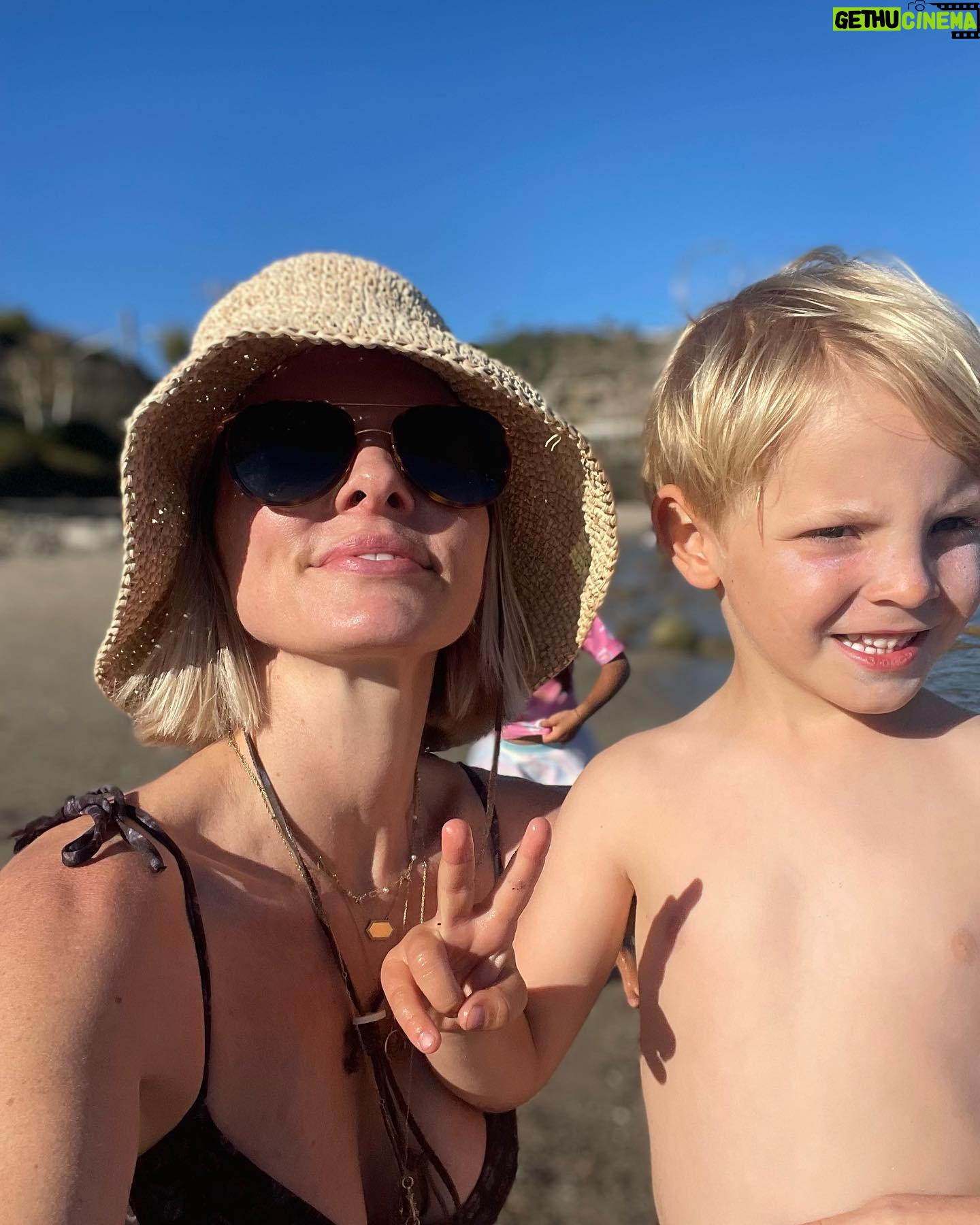 Kaitlin Doubleday Instagram - Last week before “big boy” school. Thank heaven for you Franklin - and friends - and the water - and the sun - and sand crabs - and summer.